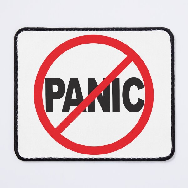 Item preview, No Panic designed and sold by cluckyduck924.