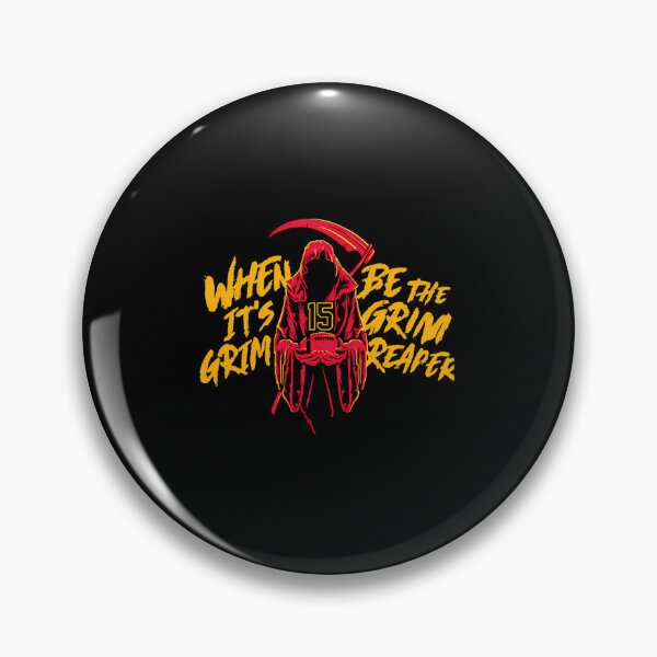 Item preview, Kansas City Chiefs Grim Reaper designed and sold by JakobKoller.