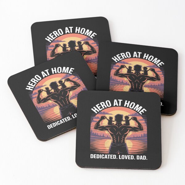 Item preview, Dedicated Loved, Patriotic Father's Day, Hero At Home Dad designed and sold by Jadiantukora.