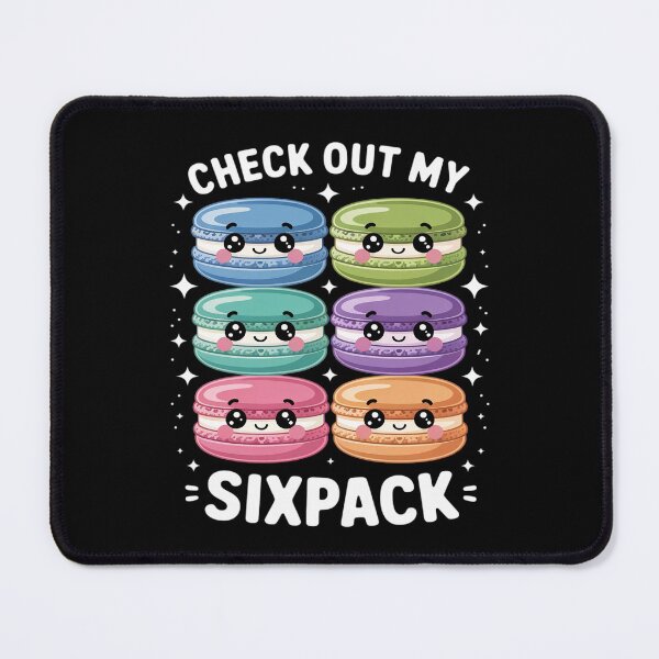 Item preview, Dessert Check Out My Sixpack Macaron designed and sold by Jadiantukora.