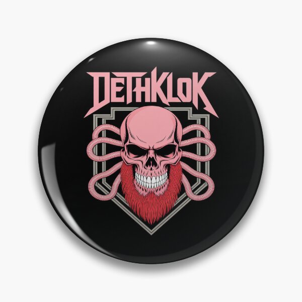 Item preview, Dethklok Red Machine Skull designed and sold by Jadiantukora.