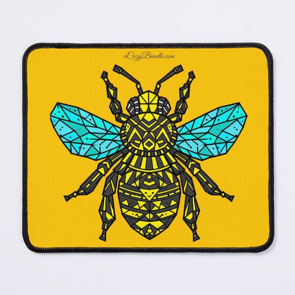 Item preview, Busy Buzzy Bees - Cozy Art designed and sold by A Cozy Bundle.