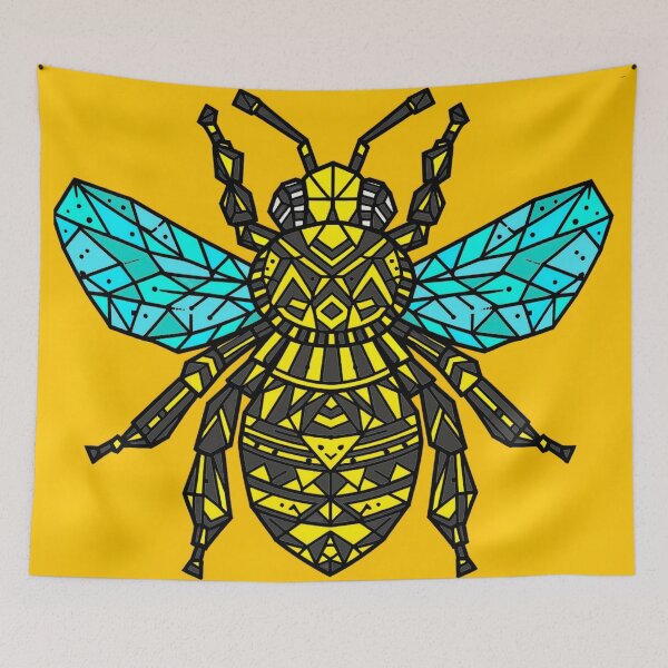 Item preview, Busy Buzzy Bees - Cozy Art designed and sold by A Cozy Bundle.