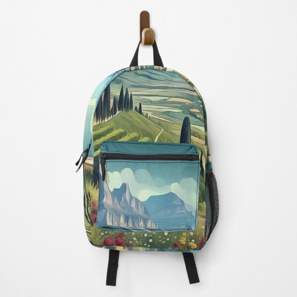 Item preview, Terraced Valley – Serene Mountain Landscape designed and sold by Artsy2Fartsy.