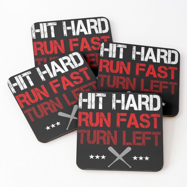 Item preview, Hit Hard Run Fast Turn Left designed and sold by Larryedams.