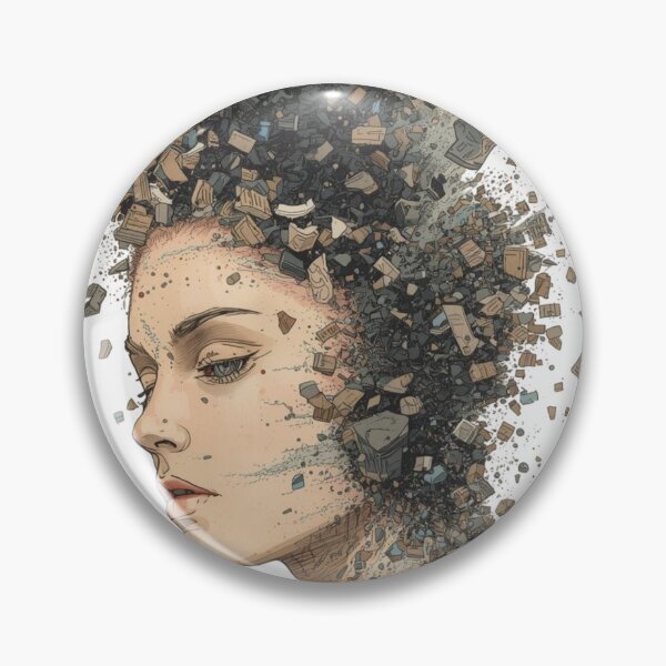Item preview, Abstract Mental Health Portrait designed and sold by Mohamed  Ramadan.