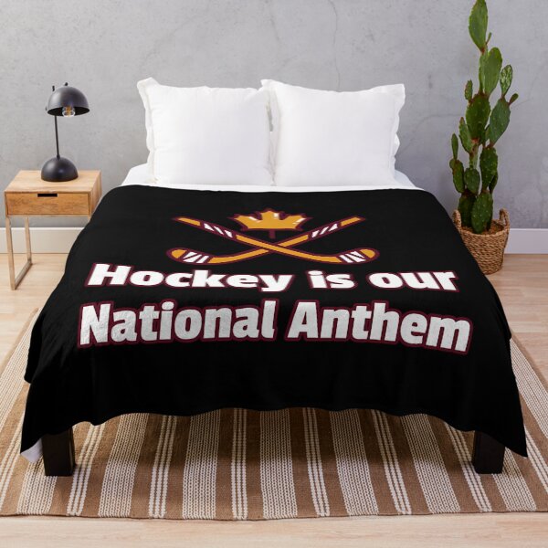 Item preview, Hockey Is Our National Anthem designed and sold by Domeniohan.
