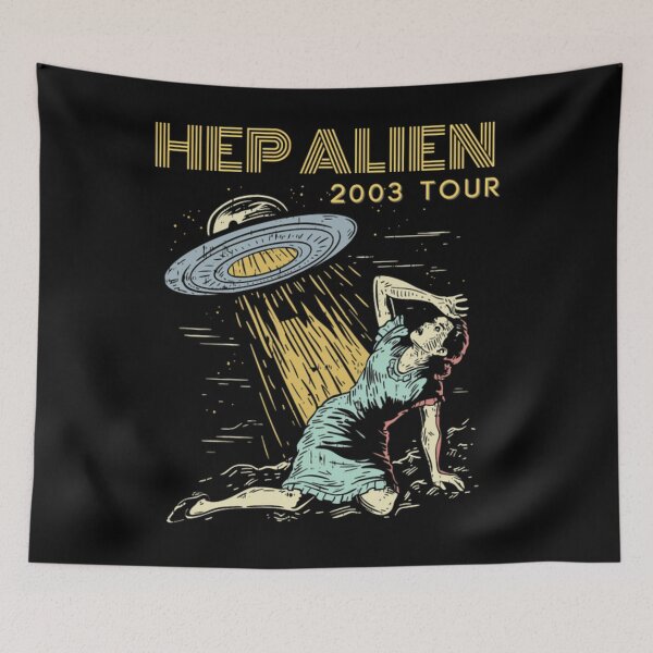 Item preview,  Hep Alien Girl Drummer 2003 Tour Connecticut Band designed and sold by Drmbelsere.