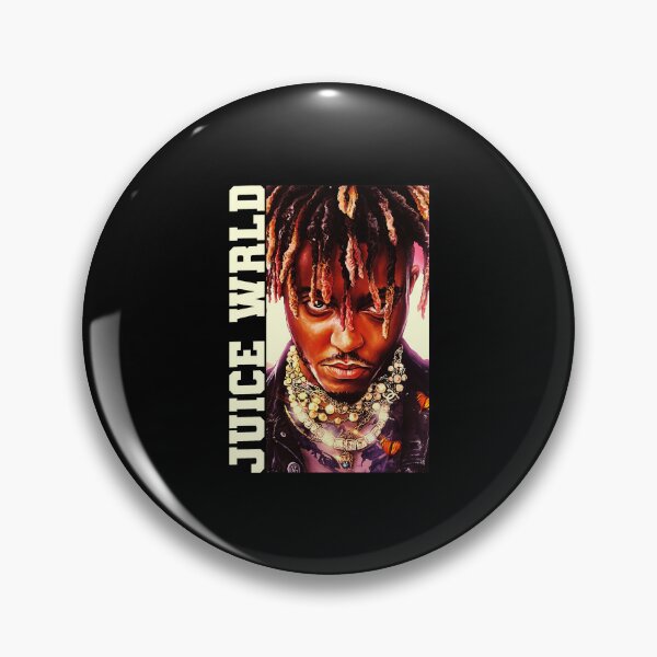 Item preview, Juice Wrld Vivid Neon Portrait with Dreadlocks designed and sold by dragonmaid269.
