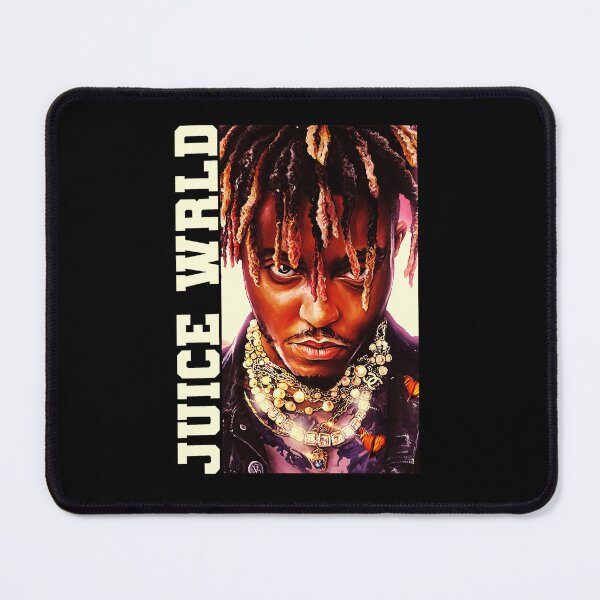 Item preview, Juice Wrld Vivid Neon Portrait with Dreadlocks designed and sold by dragonmaid269.