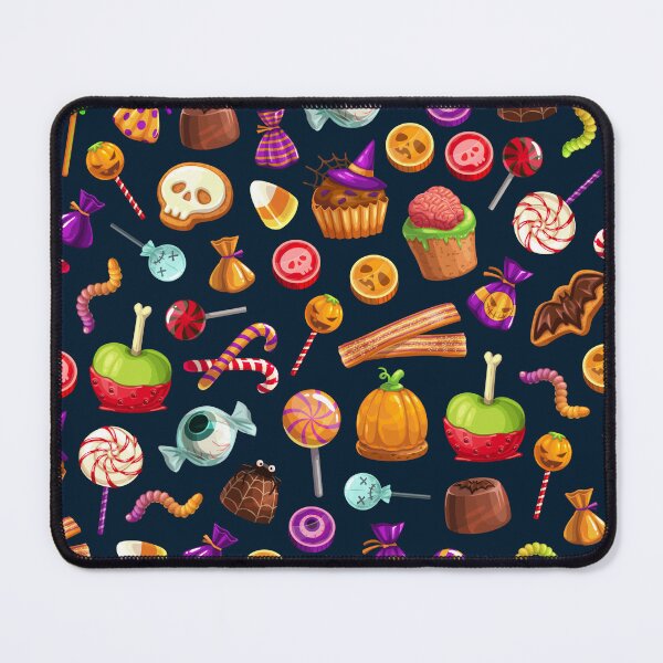 Item preview, Colorful Halloween Candy Pattern Notebook – Fun Spooky Sweet School Supplies designed and sold by FestivityFinds.
