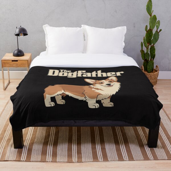Item preview, The Dogfather Welsh Corgi designed and sold by Ikwalima.