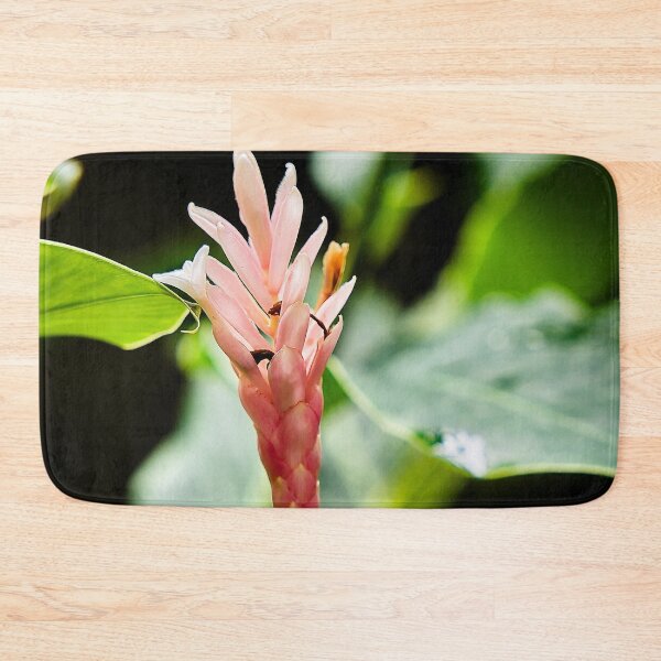Item preview, Pink ginger flower in the heart of the lush tropics designed and sold by franck380.