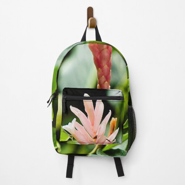 Item preview, Pink ginger flower in the heart of the lush tropics designed and sold by franck380.