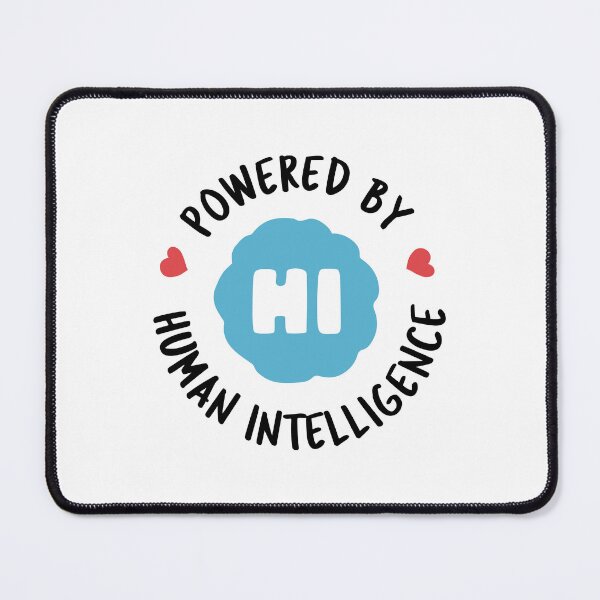 Item preview, Powered By Human Intelligence designed and sold by Ben Crothers.