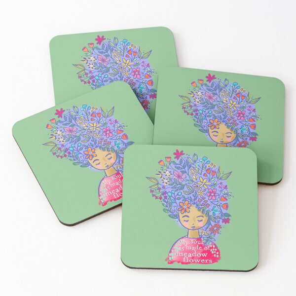 Item preview, My soul is made of meadow flowers designed and sold by indigopenny.