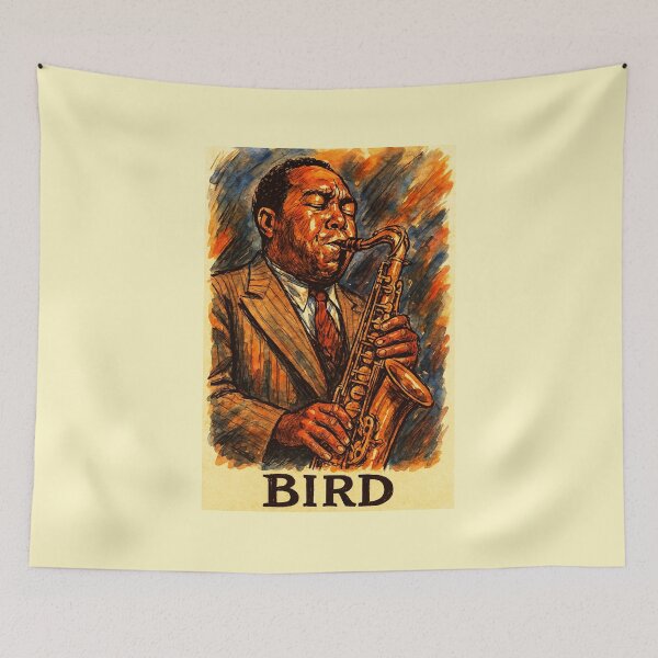 Item preview, Charlie Parker designed and sold by Sarcastic designs.