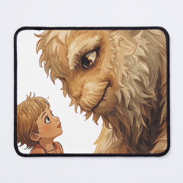 Item preview, Child and Gentle Monster Art Print designed and sold by Mohamed Ramadan.