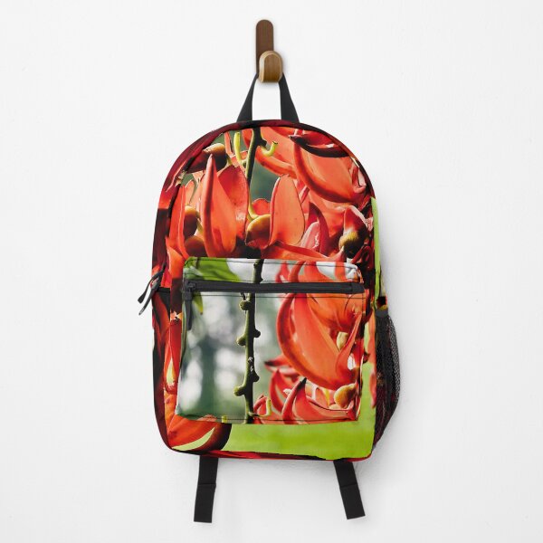Item preview, Flaming splendor of tropical red jade flowers designed and sold by franck380.