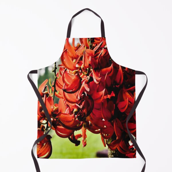Item preview, Flaming splendor of tropical red jade flowers designed and sold by franck380.