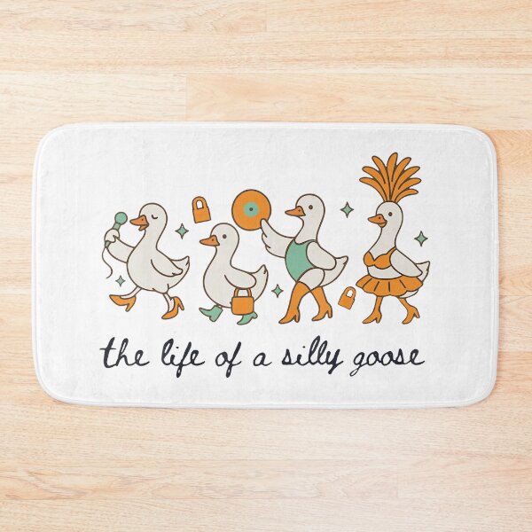 Item preview, The Life of a Silly Goose Funny Trendy Meme Show Girl Tee designed and sold by Khescoiu.