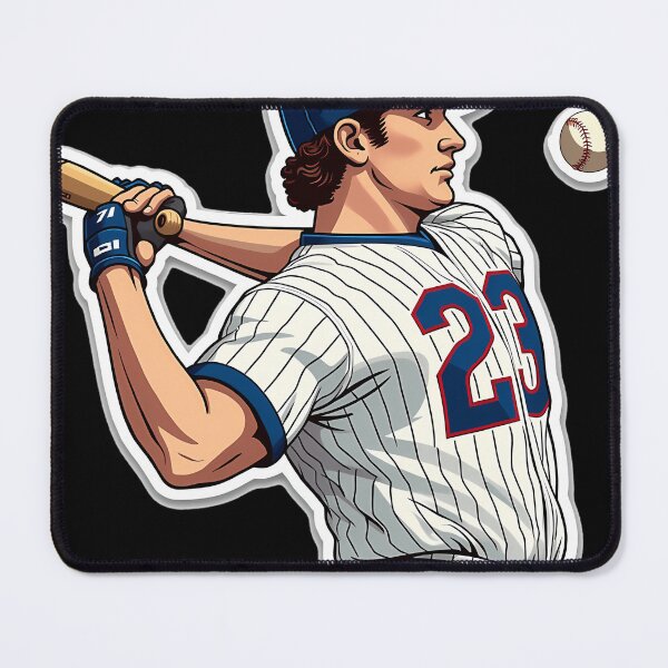 Item preview, Ryne Sandberg In A Dynamic Action Pose designed and sold by Jamesurtis.