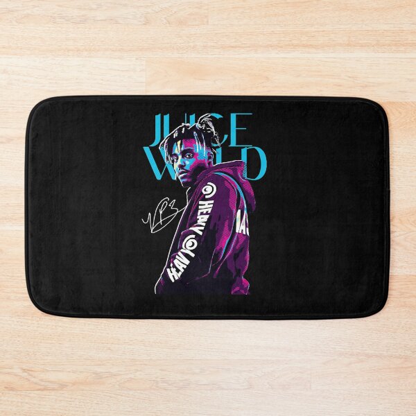 Item preview, Juice Wrld Cyberpunk Character in Purple and Blue Glow designed and sold by dragonmaid269.