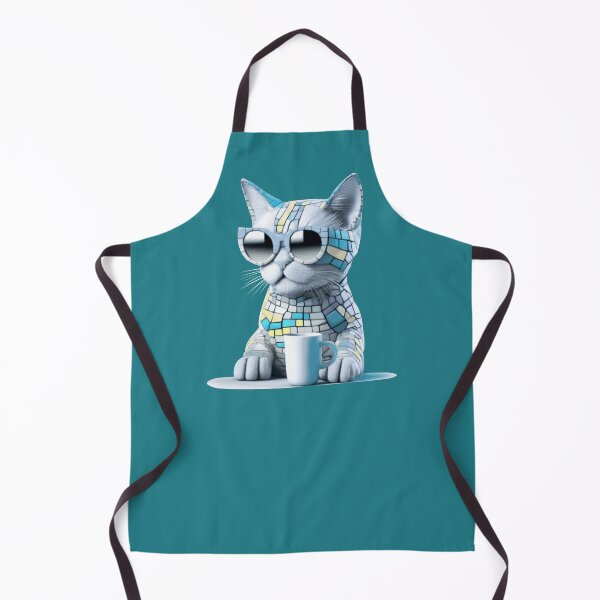 Item preview, galactic cat mosaic designed and sold by designmari.