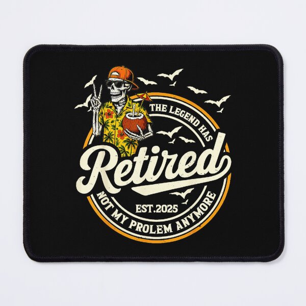 Item preview, Legend Has Retired 2025 Not My Problem Funny Retirement  designed and sold by sparks269.