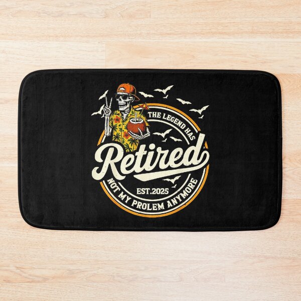 Item preview, Legend Has Retired 2025 Not My Problem Funny Retirement  designed and sold by sparks269.