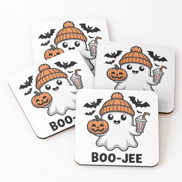 Artikelvorschau, Süßes Gespenst Bougie Ghost Boo-Jee Halloween entworfen und verkauft von Ikwalima.