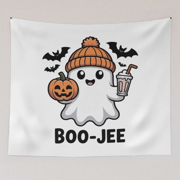 Item preview, Cute Ghost Bougie Ghost Boo-Jee Halloween designed and sold by Ikwalima.
