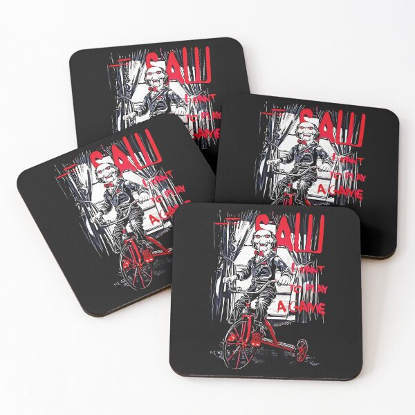 Item preview, Saw Jigsaw Horror Movie designed and sold by PascalineLafore.