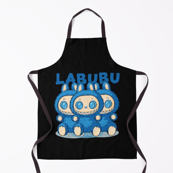 Item preview, Labubu In Blue Character Fanart Poster designed and sold by Slimeee199.