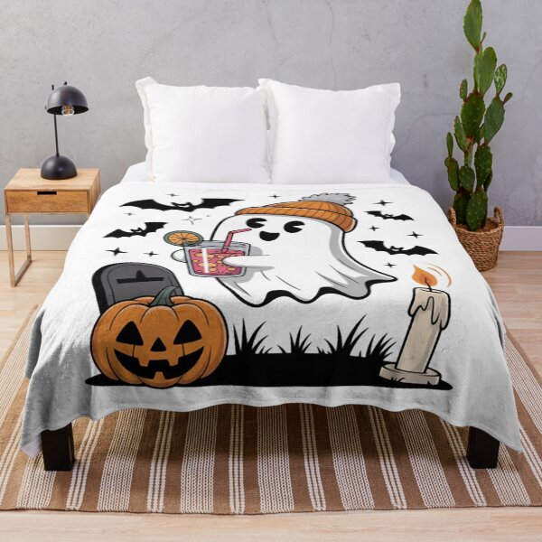 Artikelvorschau, Süßer Geisterkaffee Halloween Boo Jee Ghost Spooky Season entworfen und verkauft von Ikwalima.