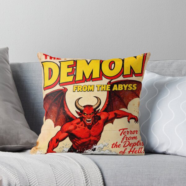 Item preview, Demon poster retro designed and sold by OniricaDesign.