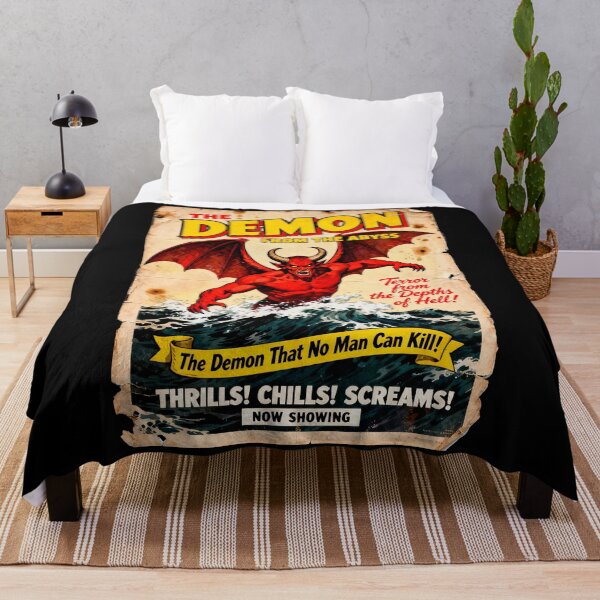 Item preview, Demon poster retro designed and sold by OniricaDesign.