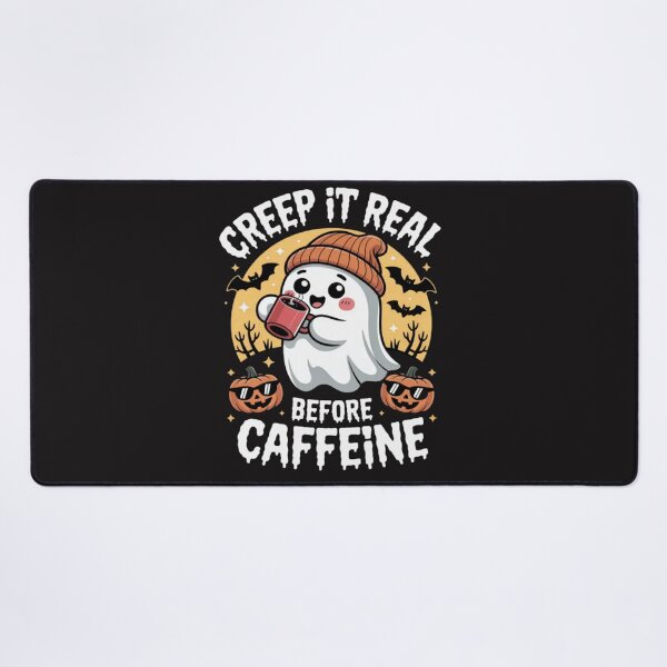 Item preview, Cute Ghost Coffee Halloween Creep It Real Before Caffeine designed and sold by Ikwalima.
