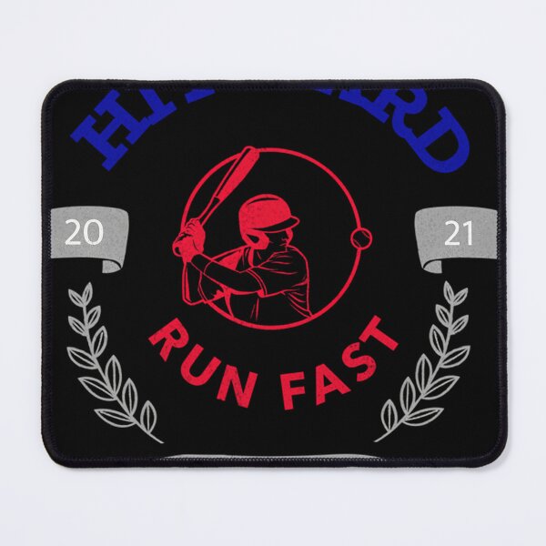 Item preview, Hit Hard Run Fast Turn Left Baseball designed and sold by Danieledaijo.