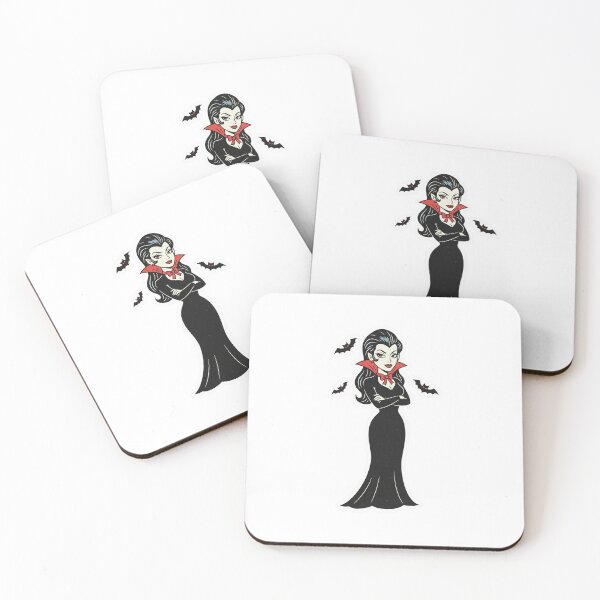 Item preview, Retro Lady Vampire  designed and sold by Homelesssquid's Stickers & More.