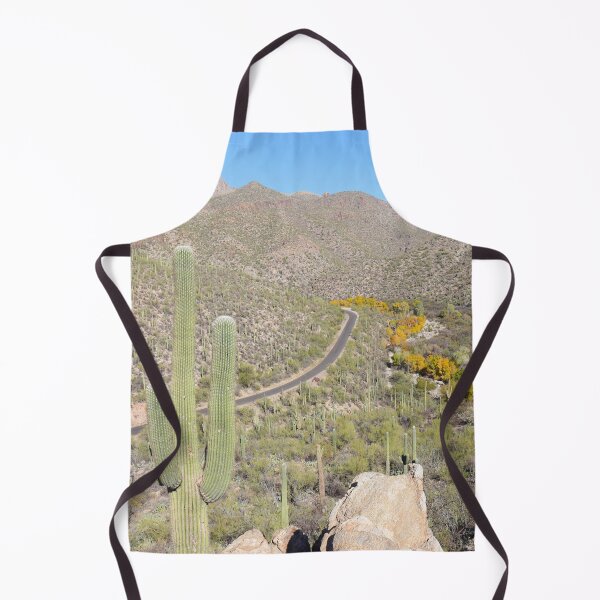 Item preview, Stunning Fall Trees And Saguaro Cacti designed and sold by simonjayphotos.