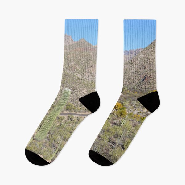 Item preview, Stunning Fall Trees And Saguaro Cacti designed and sold by simonjayphotos.