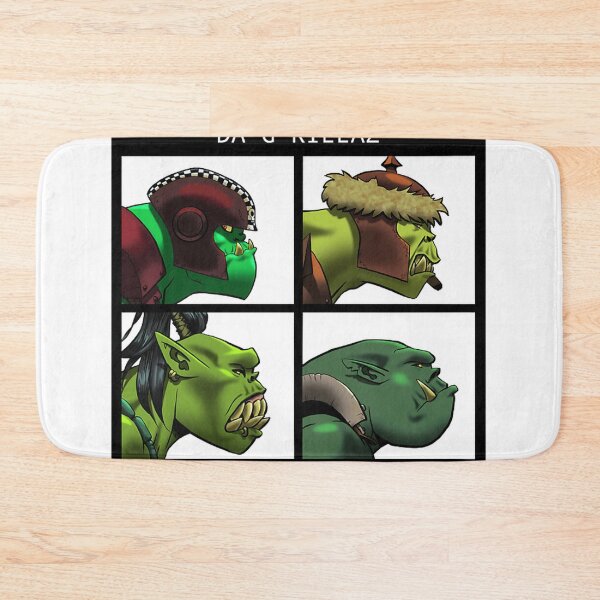 Item preview,  Da G'Rillaz Ork Band Cover Art - Grim Dark Fantasy Edition designed and sold by Nolahneider.