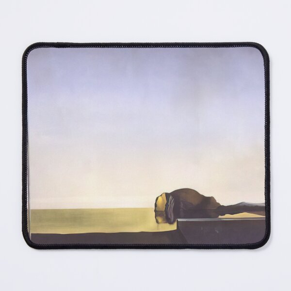 Item preview, The True Painting Of The Isle Of The Dead By Arnold B%c3%b6cklin At The Hour Of The Angelus By Salvador Dali designed and sold by diegocastilo.