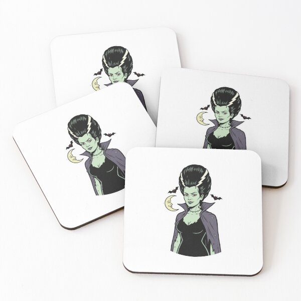 Item preview, Retro Frankenstein's Wife designed and sold by Homelesssquid's Stickers & More.