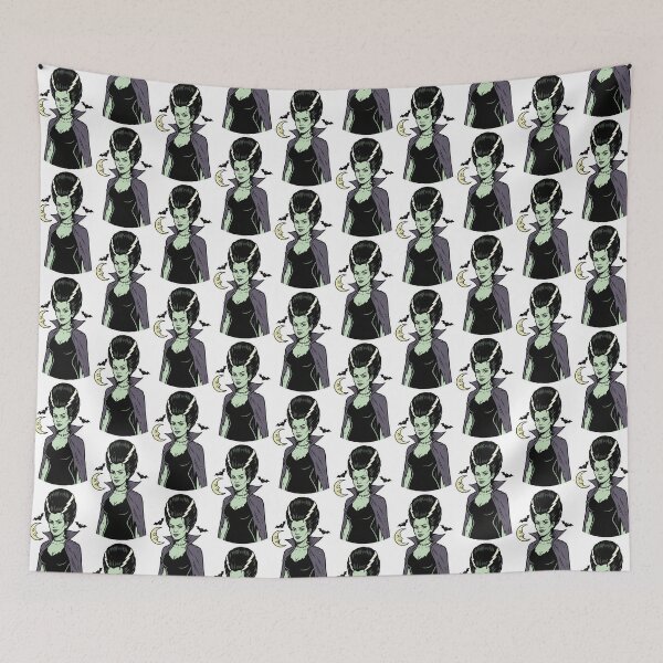 Item preview, Retro Frankenstein's Wife designed and sold by Homelesssquid's Stickers & More.