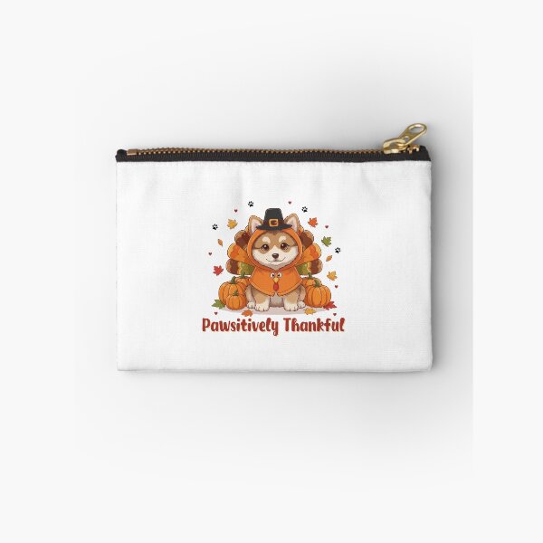 Item preview, Pawsitively Thankful Keeshond Thanksgiving Cute Fall designed and sold by The Real Life Symphony.