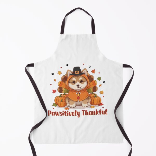 Item preview, Pawsitively Thankful Keeshond Thanksgiving Cute Fall designed and sold by The Real Life Symphony.