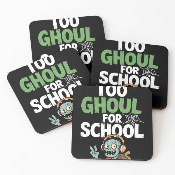 Item preview, Too Ghoul for School Zombie designed and sold by sandrahofer-art.