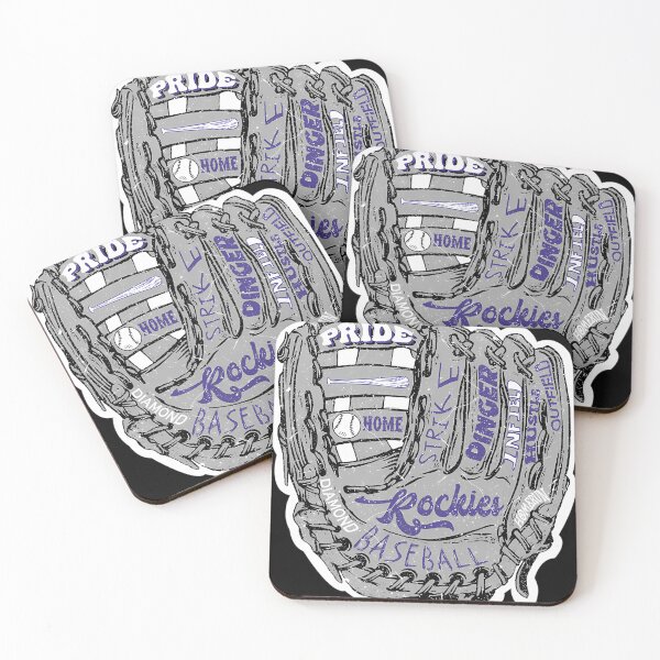 Item preview, Rockies Baseball Glove designed and sold by Renataerros.